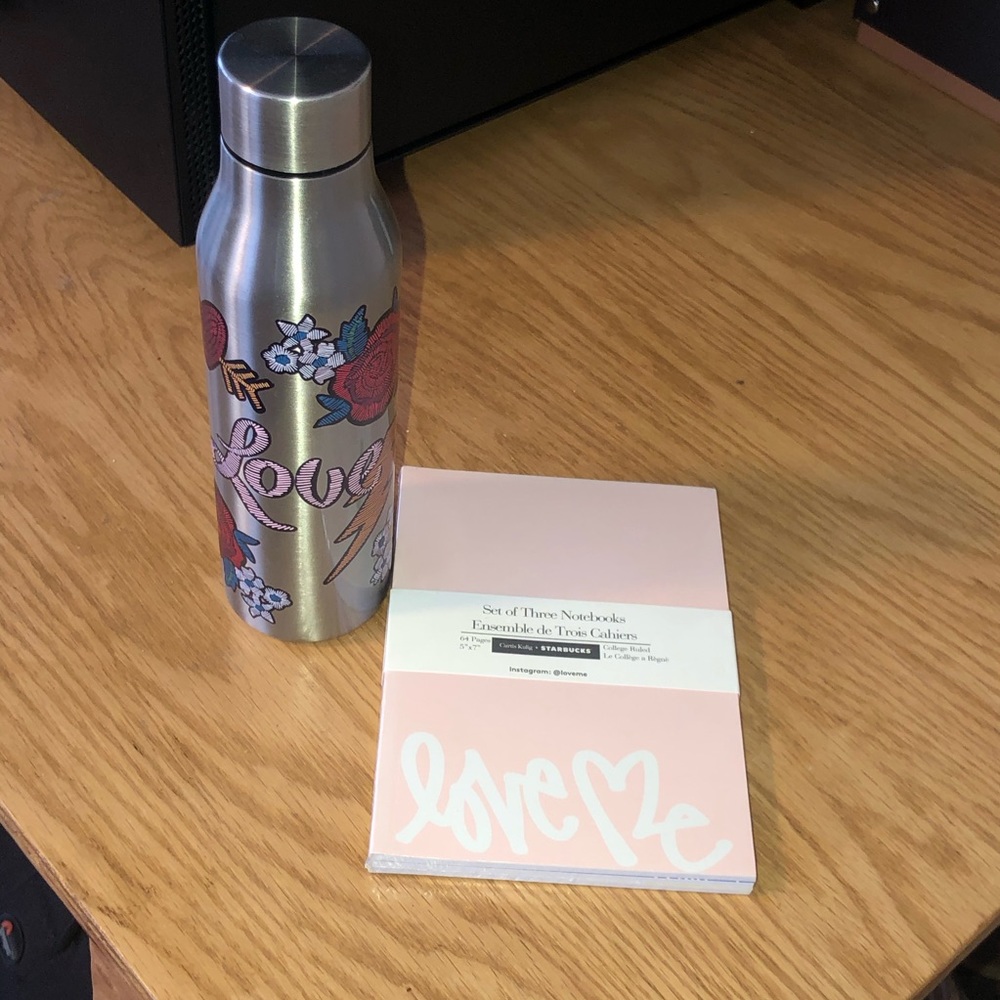 Starbucks Valentine’s Day Reusable Bottle & Book